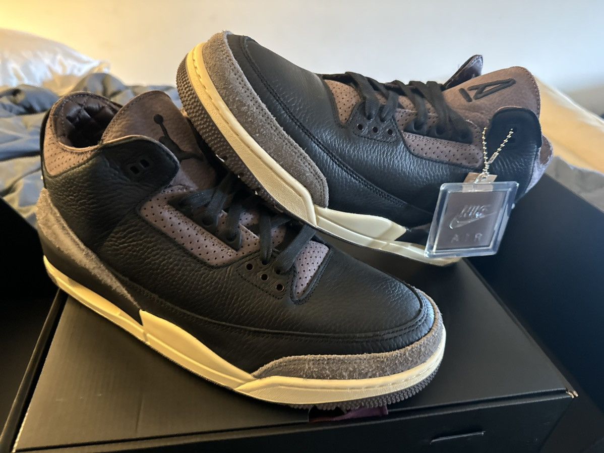 A Ma Maniere × Jordan Brand A Ma Maniere Jordan 3 Retro OG Sz 12 (W13.5) Size US 12 / EU 45 - 3 Thumbnail