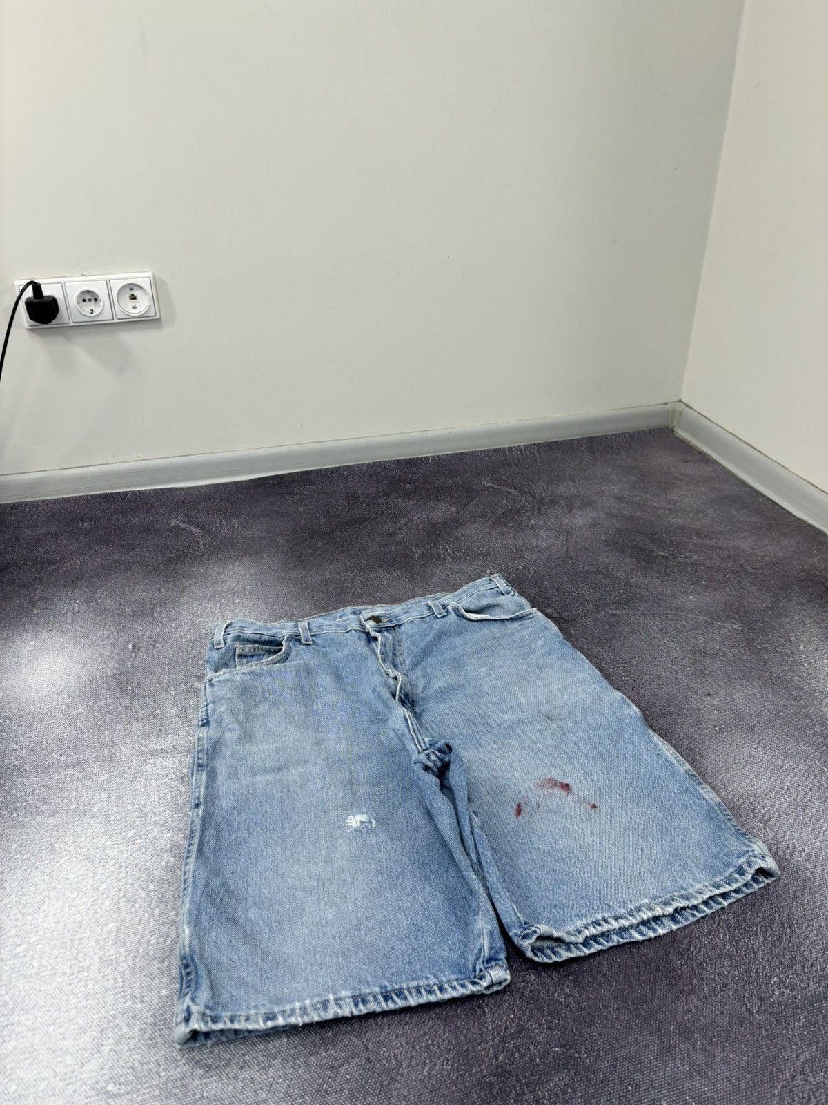 Dickies Vintage Dickies Relaxed Fit Light Blue Denim Shorts Jorts Size US 36 / EU 52 - 6 Thumbnail