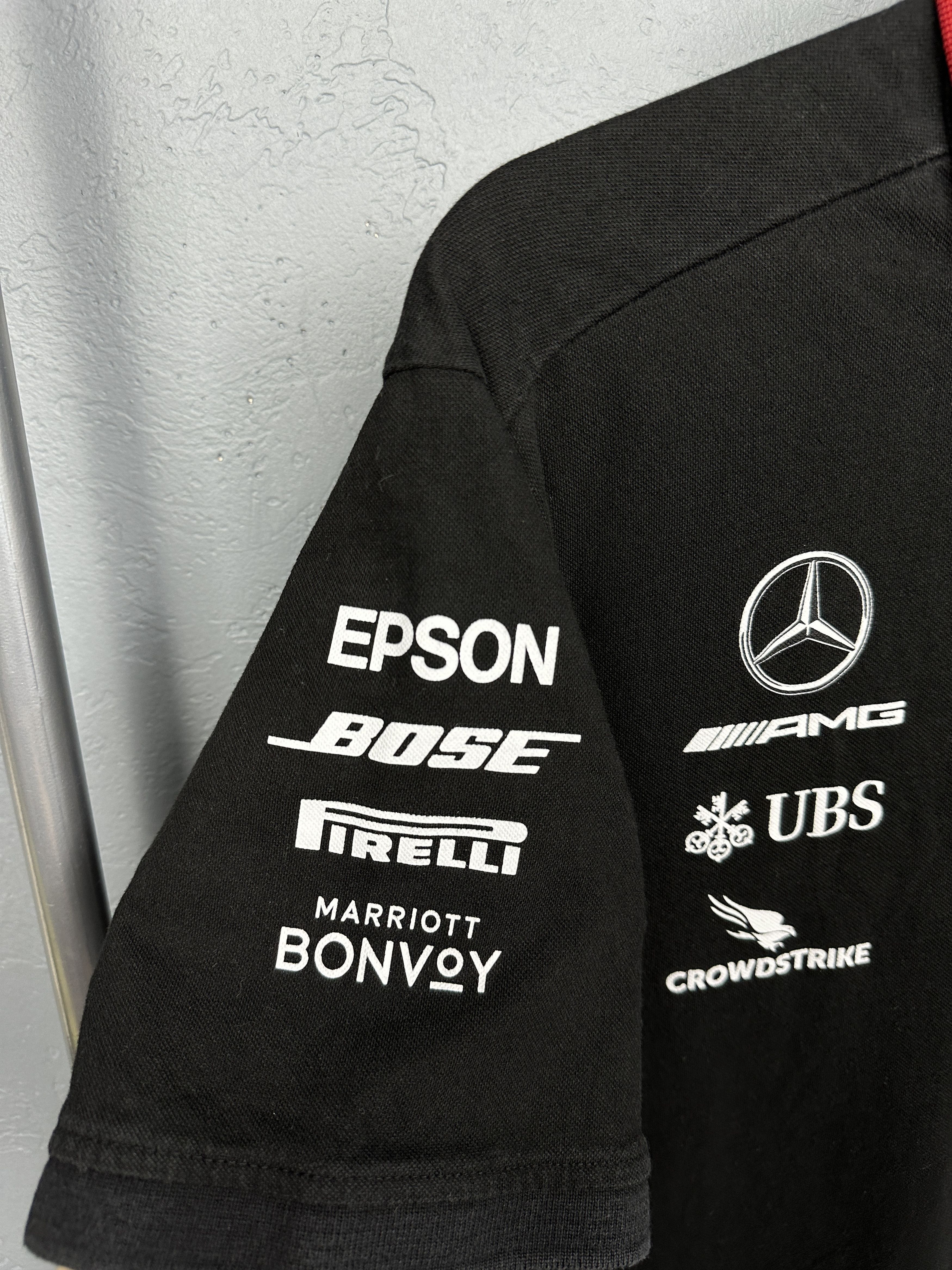 Mercedes-Benz Mercedes Benz Tommy Hilfiger Mens Polo Shirt Tee Formula 1 Size US XL / EU 56 / 4 - 3 Thumbnail