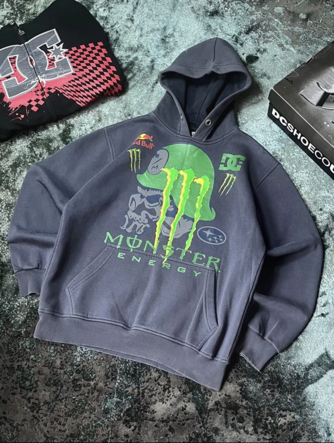DC DC Shoes Y2K Racing-Style Hoodie Size US S / EU 44-46 / 1 - 2 Thumbnail