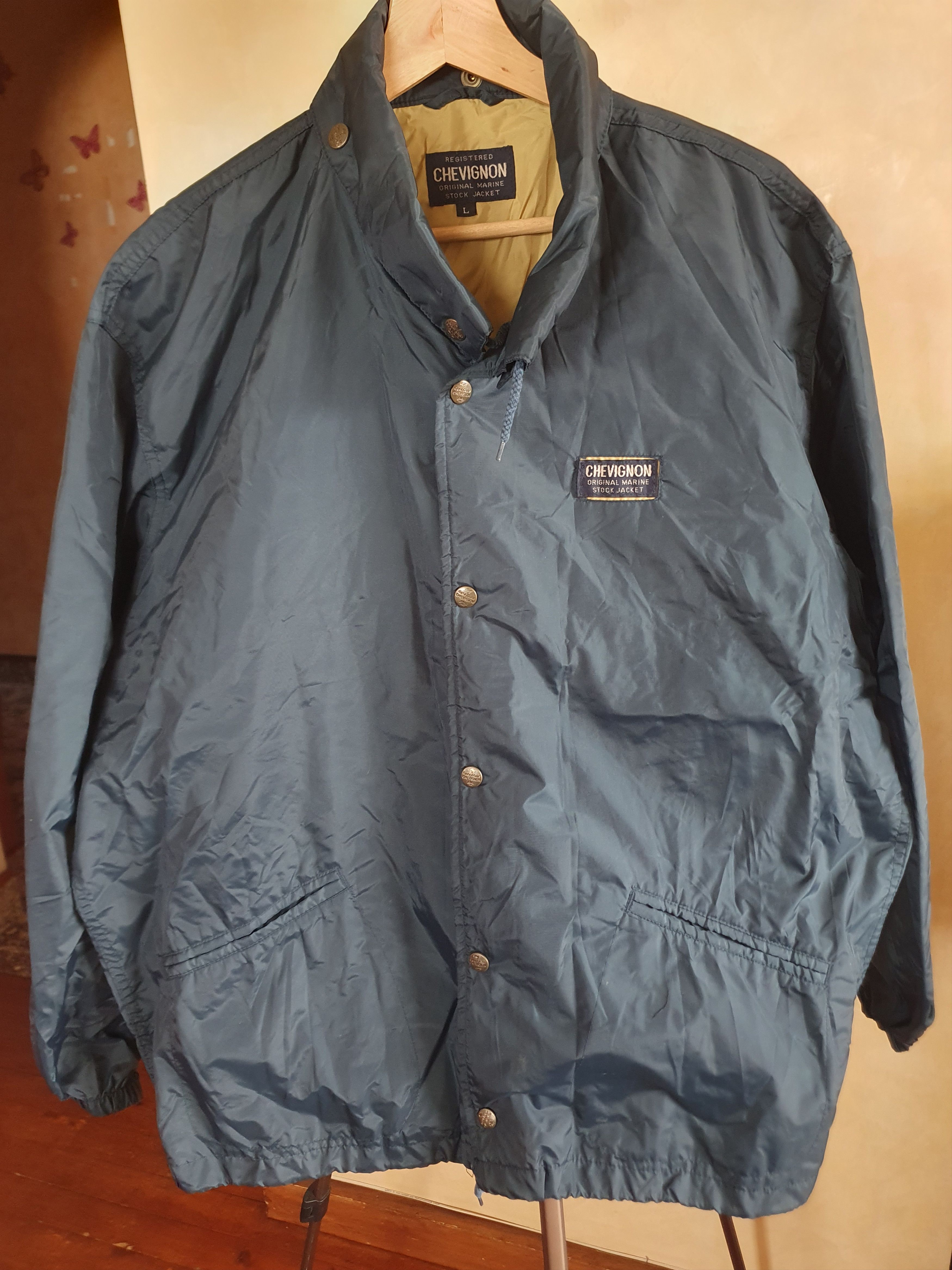 Chevignon × Vintage Chevignon Original Marine Stock Jacket Windbreaker L Size US L / EU 52-54 / 3 - 6 Thumbnail