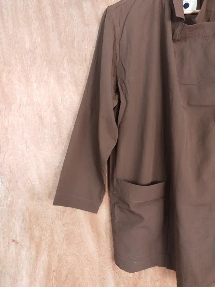 Issey Miyake Plantation dark brown Cardigan #S233DL Size US M / EU 48-50 / 2 - 3 Thumbnail