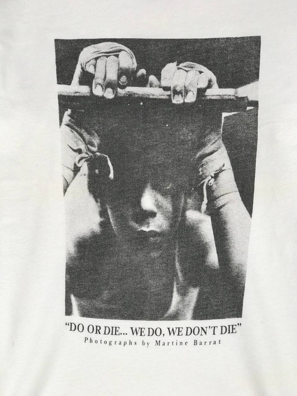 Vintage × agnes b. vintage agnes b martine barrat do or die we do we dont die Size US M / EU 48-50 / 2 - 4 Thumbnail