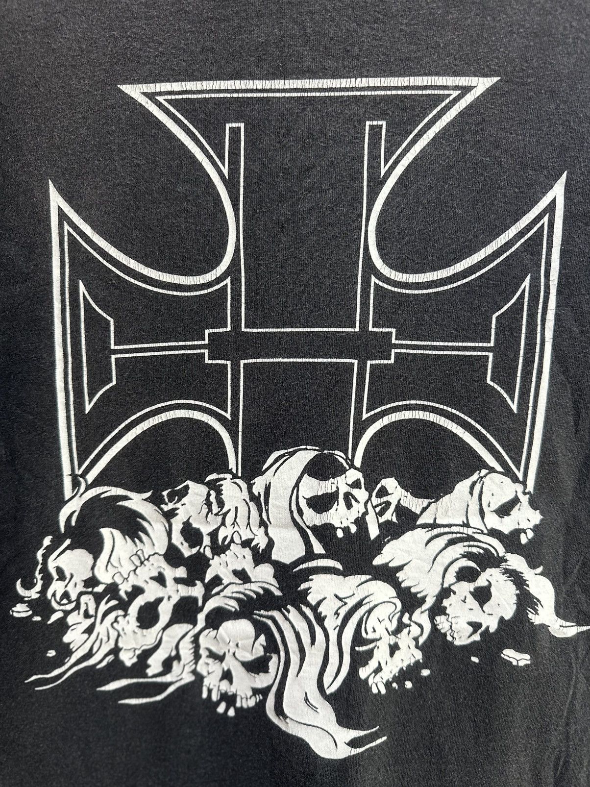 Vintage Vintage Wwe Triple H Faded Tee Size US M / EU 48-50 / 2 - 2 Thumbnail