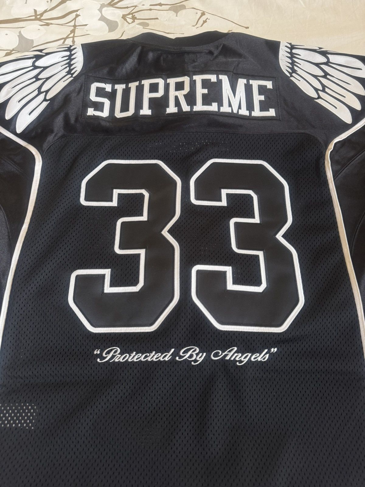 Supreme (RARE) Supreme “Wings” Jersey LARGE New Size US L / EU 52-54 / 3 - 3 Thumbnail