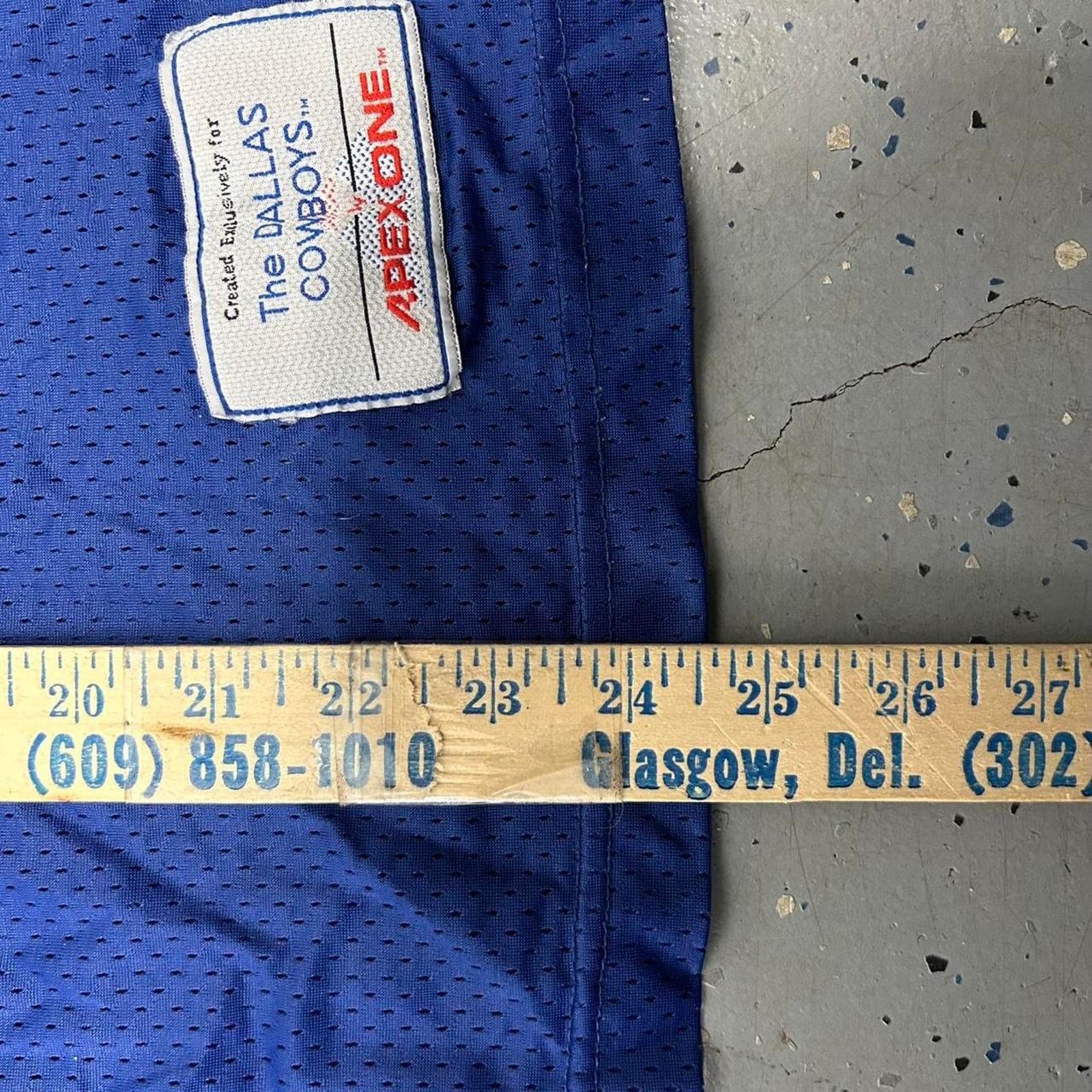 Apex One VTG 90s Apex Blue Dallas Cowboys jersey Size US XL / EU 56 / 4 - 7 Thumbnail