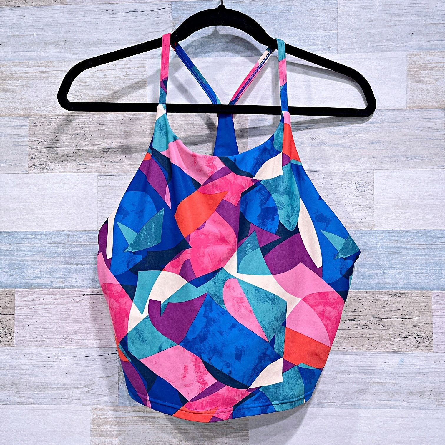 Old Navy OLD NAVY Light Support Longline Sports Bra Womens XL Size ONE SIZE - 1 Thumbnail