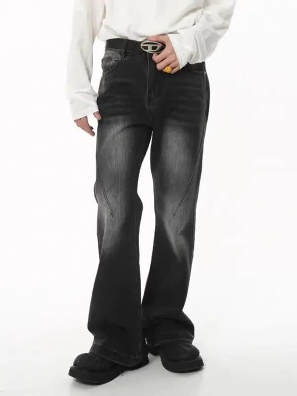 VIBE Vintage vibe style washed and whitened micro denim jeans Size US 30 / EU 46 - 2 Thumbnail