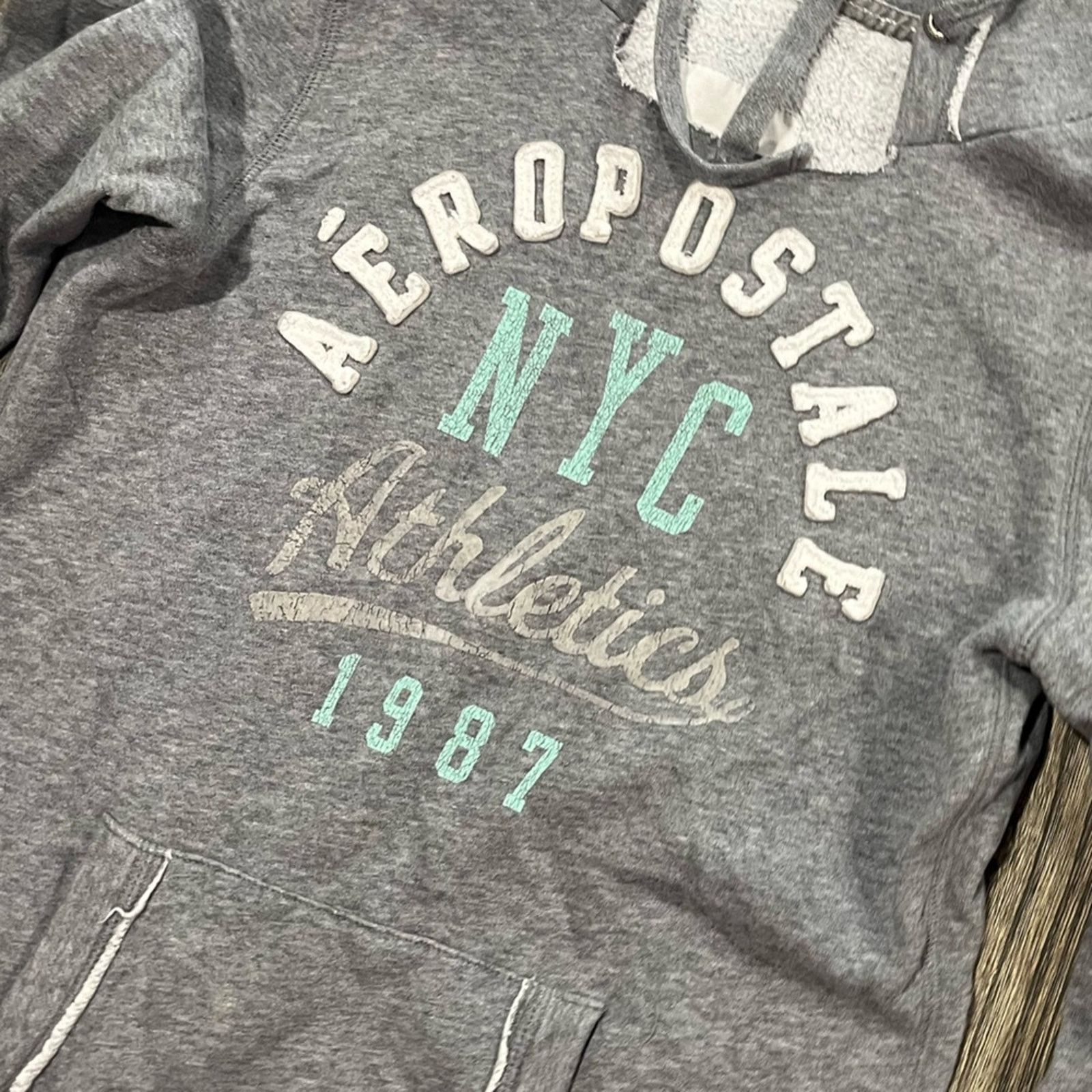 Aeropostale Aeropostale Sweatshirt Hoodie Logo Pocket Front Size M Size M / US 6-8 / IT 42-44 - 2 Thumbnail