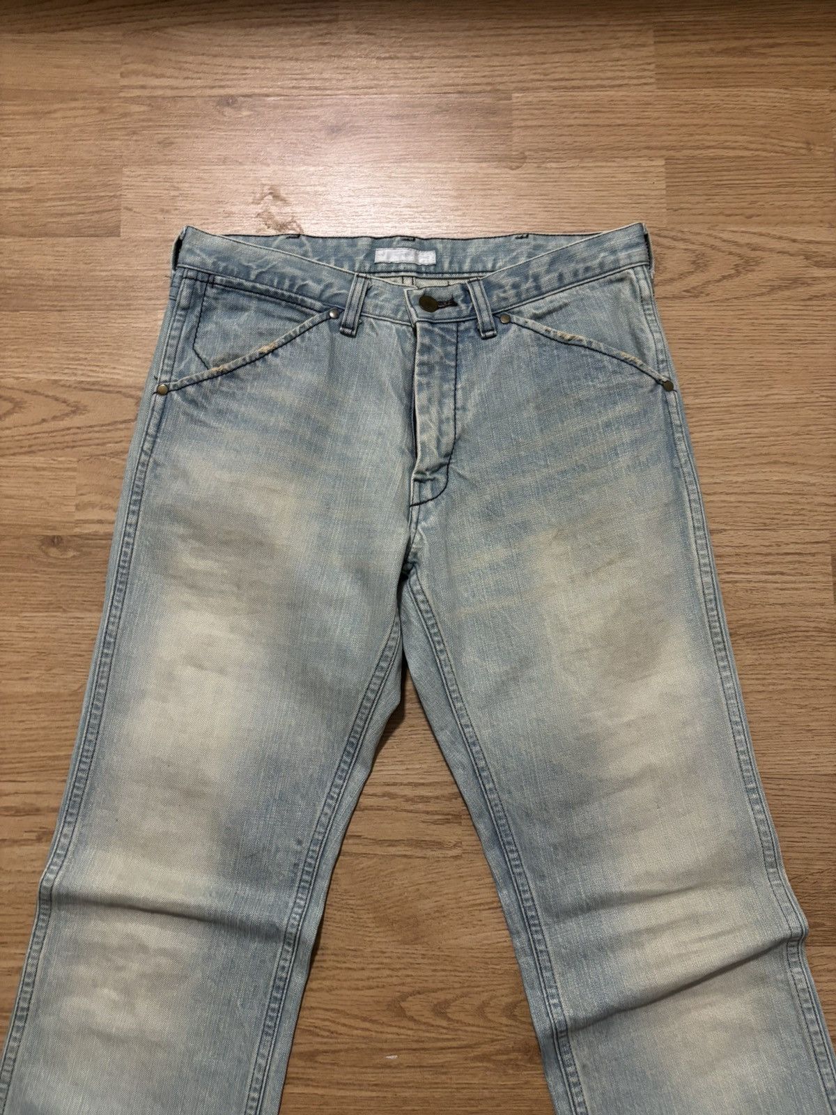Number (N)ine fw2001 Number (N)ine blue Denim Jeans Archive Size US 30 / EU 46 - 2 Thumbnail