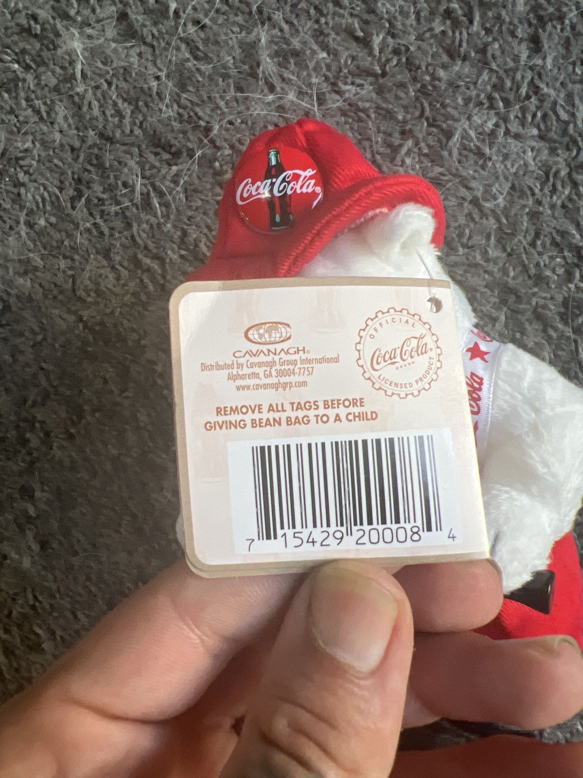 Coca Cola Coca-Cola Fireman Bean Bag Size ONE SIZE - 5 Thumbnail