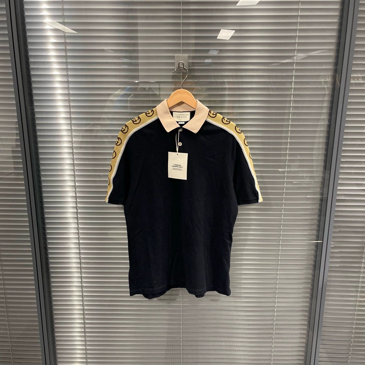 Gucci Gucci Side Logo Tape Polo Shirt XL 99 New Size US XL / EU 56 / 4 - 1 Thumbnail