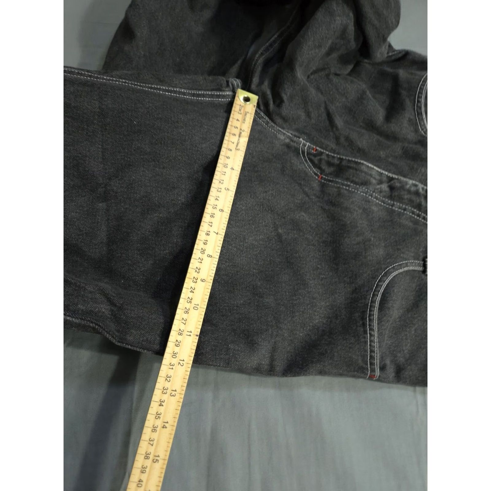 Southpole VINTAGE Southpole Jeans Mens 32x32 Black Baggy Skater Authentic Denim Y2K Stiff Size US 32 / EU 48 - 6 Thumbnail