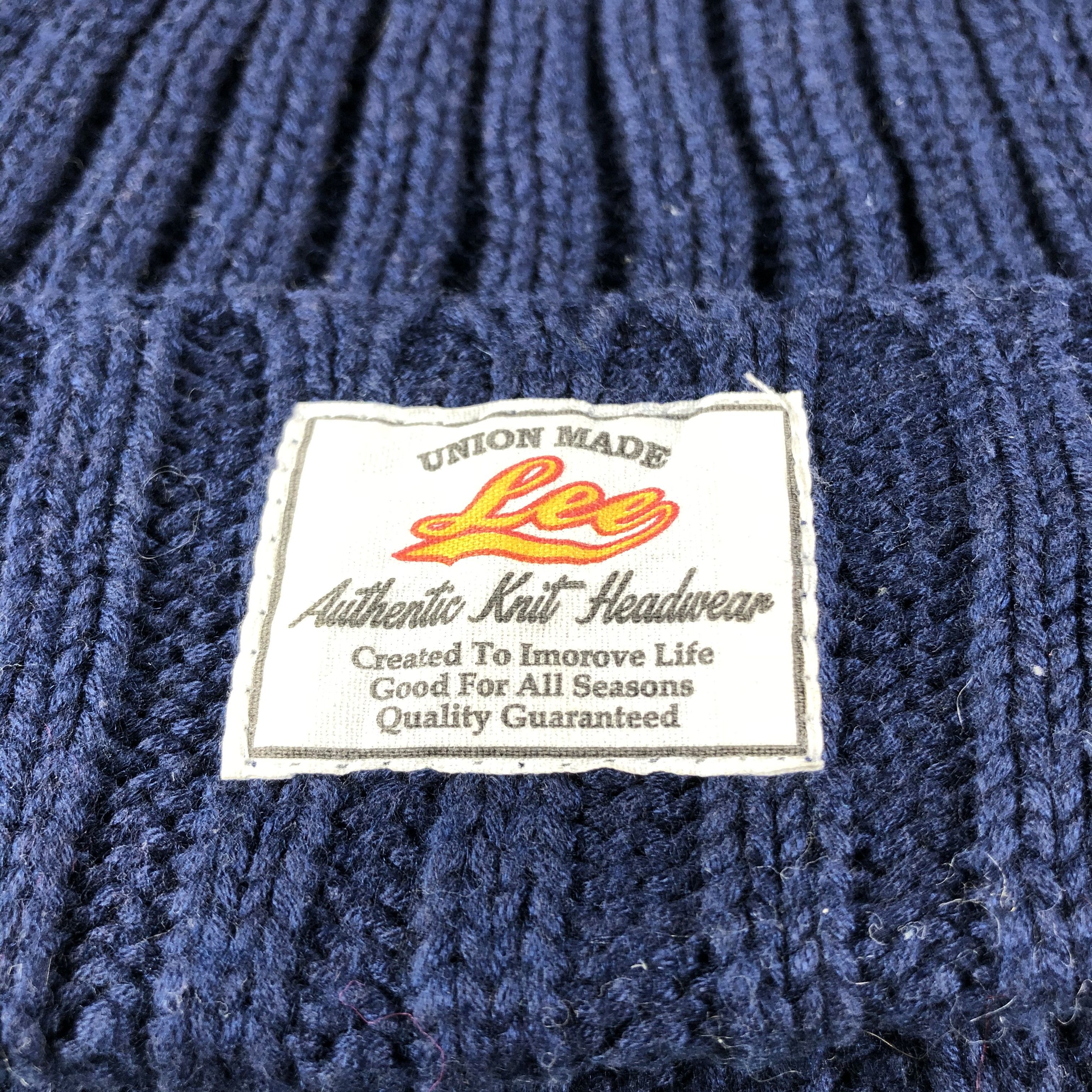 Lee Lee Knit Fisherman Cotton Beanie Snowcap Snow Hat B625 Size ONE SIZE - 4 Thumbnail