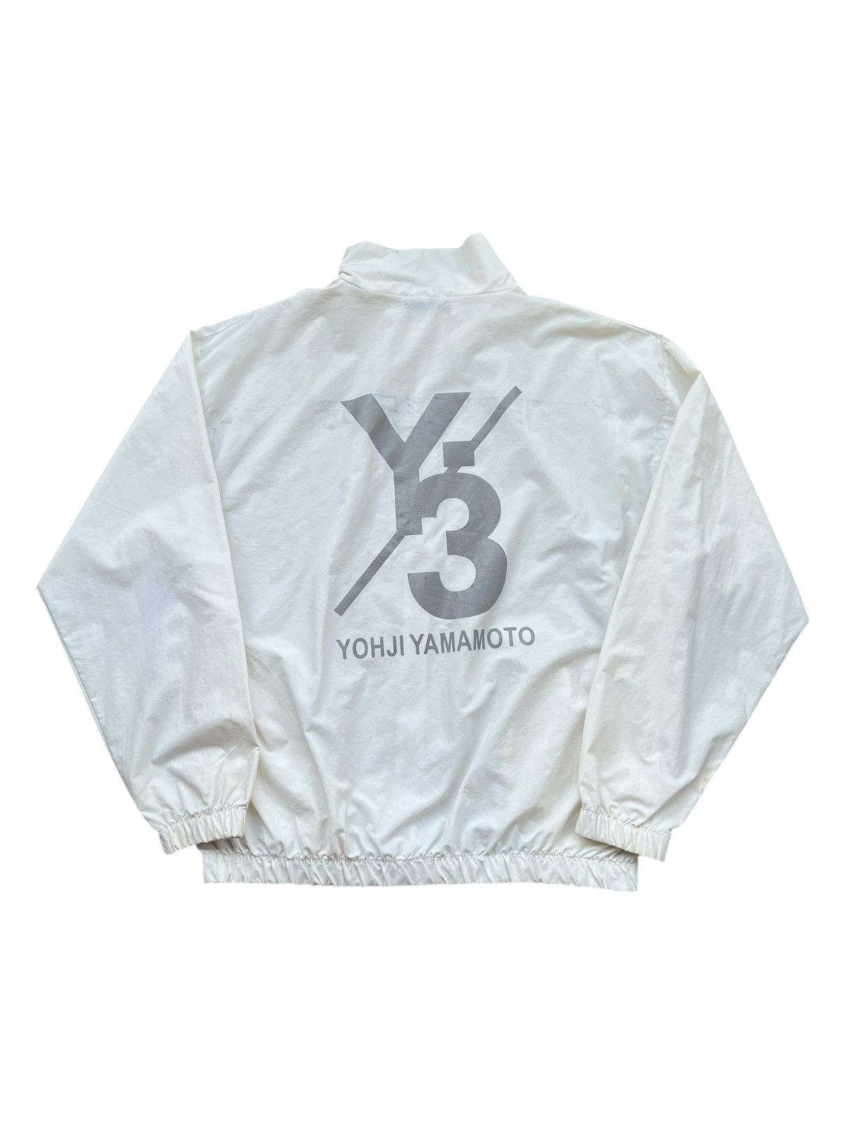 Yohji Yamamoto 2000s Y-3 Yohji Yamamoto Track Light Jacket Size US L / EU 52-54 / 3 - 1 Thumbnail