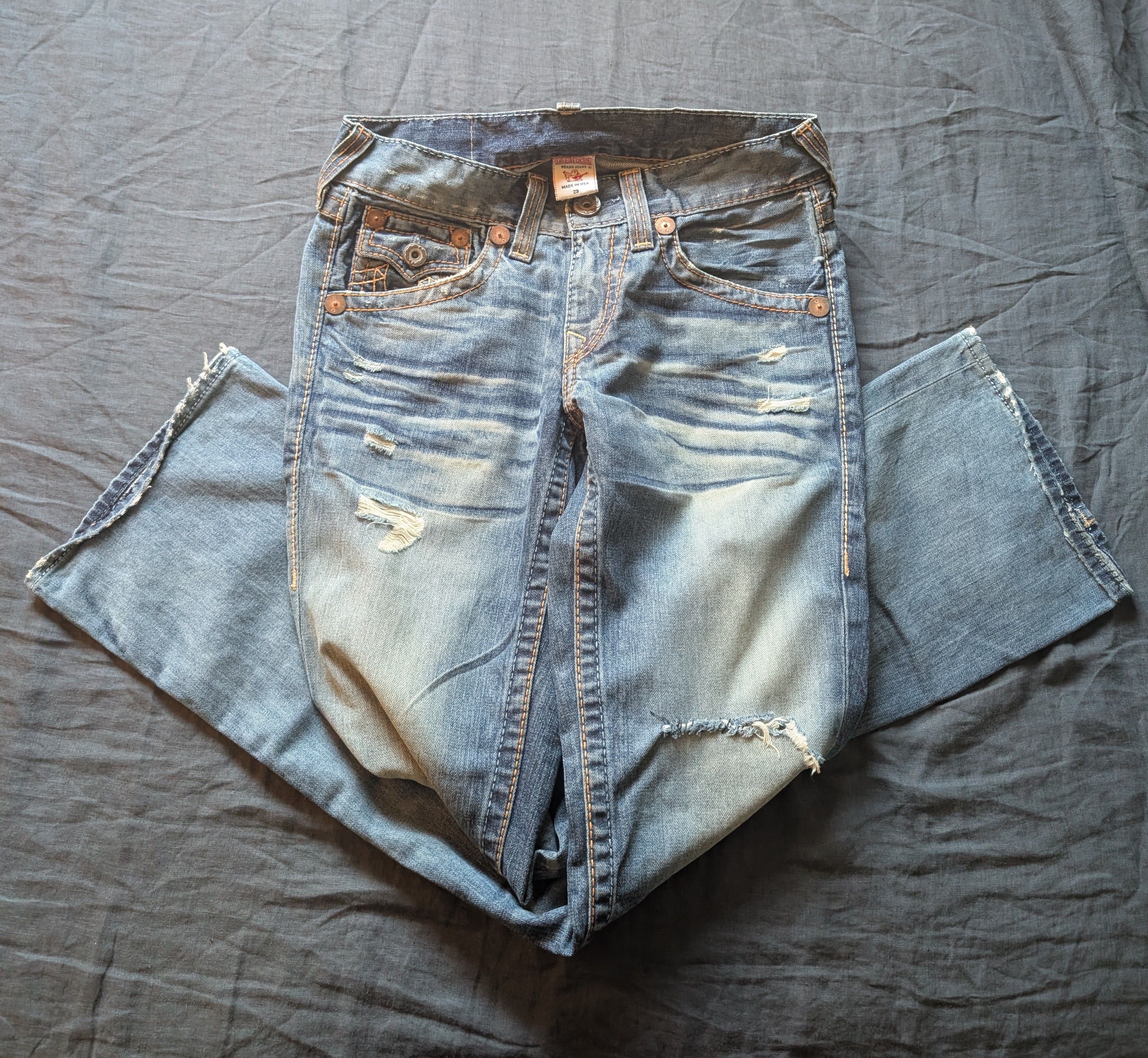 True Religion True Religion Billy Big T Size US 34 / EU 50 - 2 Thumbnail