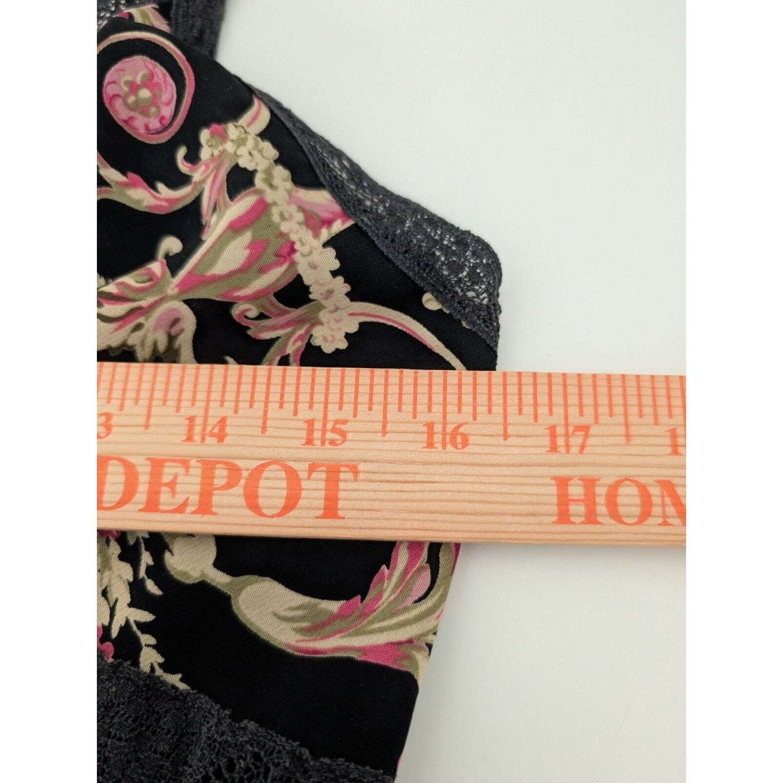Oscar De La Renta Vintage Oscar De La Renta Nightgown Womens Small Black Flora Size S / US 4 / IT 40 - 11 Thumbnail