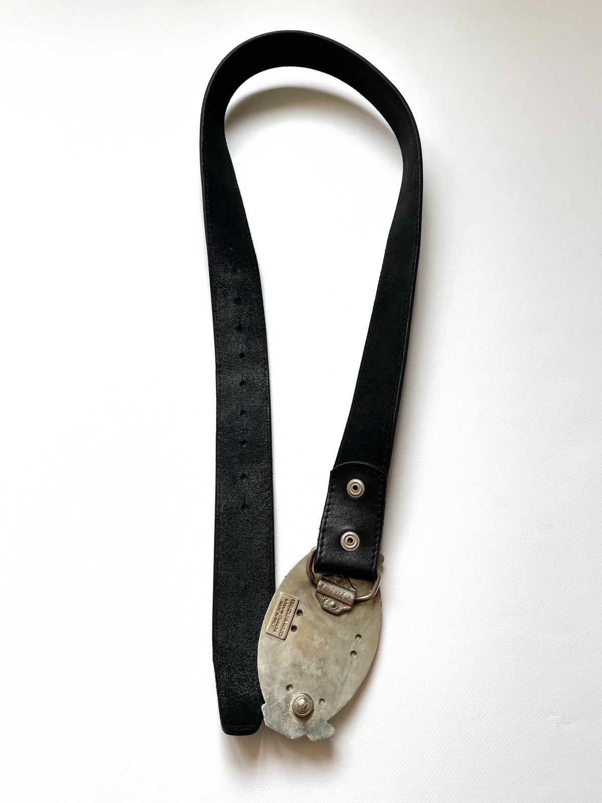 Dsquared2 × Japanese Brand Dsquared belt avantgarde buckle logo Gothic Spell out Size ONE SIZE - 5 Thumbnail