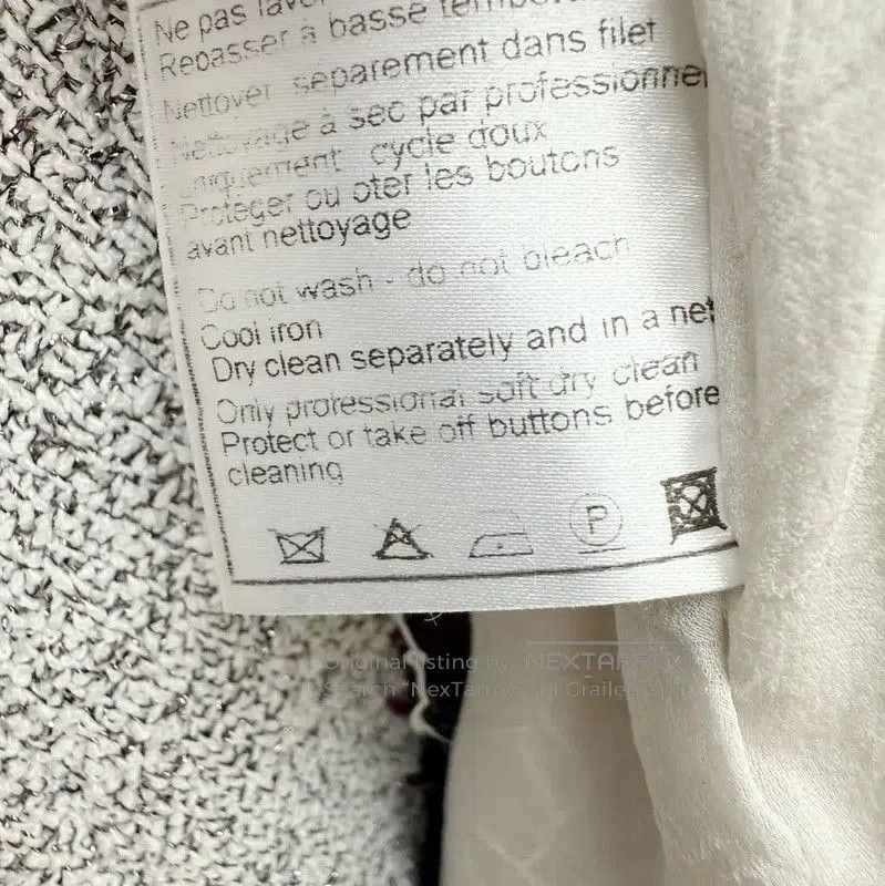 Chanel Chanel White Jacket for Women . Size XXS / US 00 / IT 34 - 6 Thumbnail
