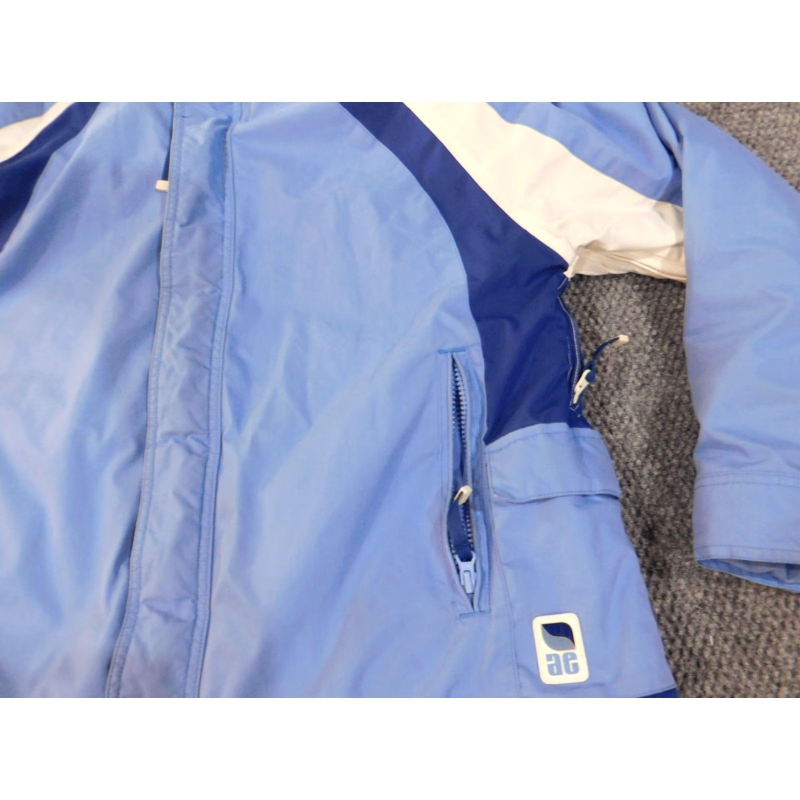 American Eagle Outfitters VINTAGE American Eagle Outfitters Jacket Womens XL Winter Blue Hoodie Outdoors Puffer Zip Lined Size XL / US 12-14 / IT 48-50 - 5 Thumbnail
