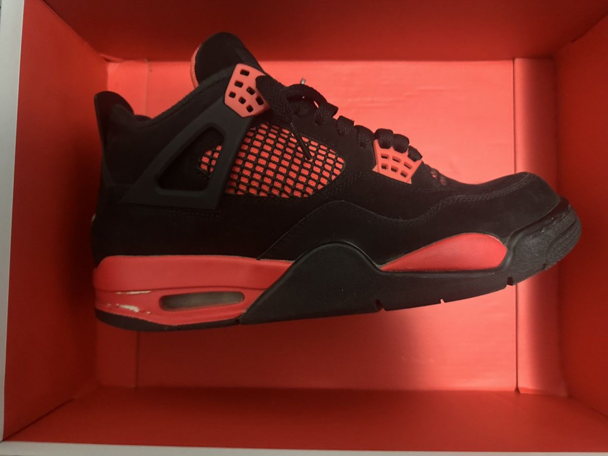 Jordan Brand Air Jordan 4 Retro Red Thunder Size US 9 / EU 42 - 13 Thumbnail
