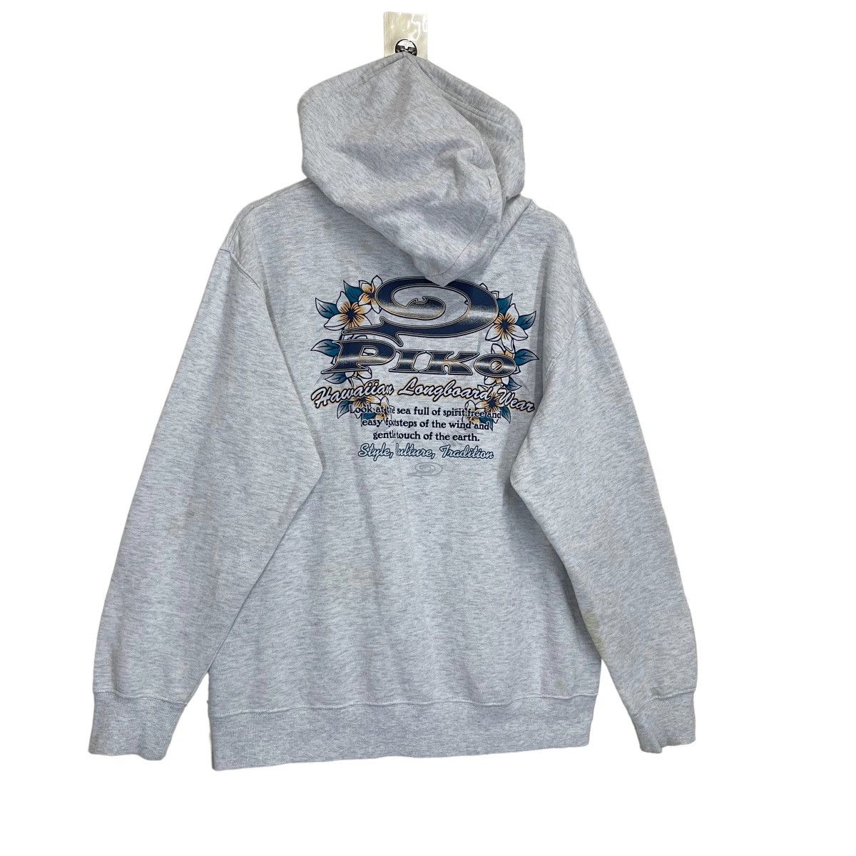 Billabong × Japanese Brand Vintage Piko Surf Hawaiian Longboard Wear Pullover Hoodies Size US L / EU 52-54 / 3 - 2 Thumbnail