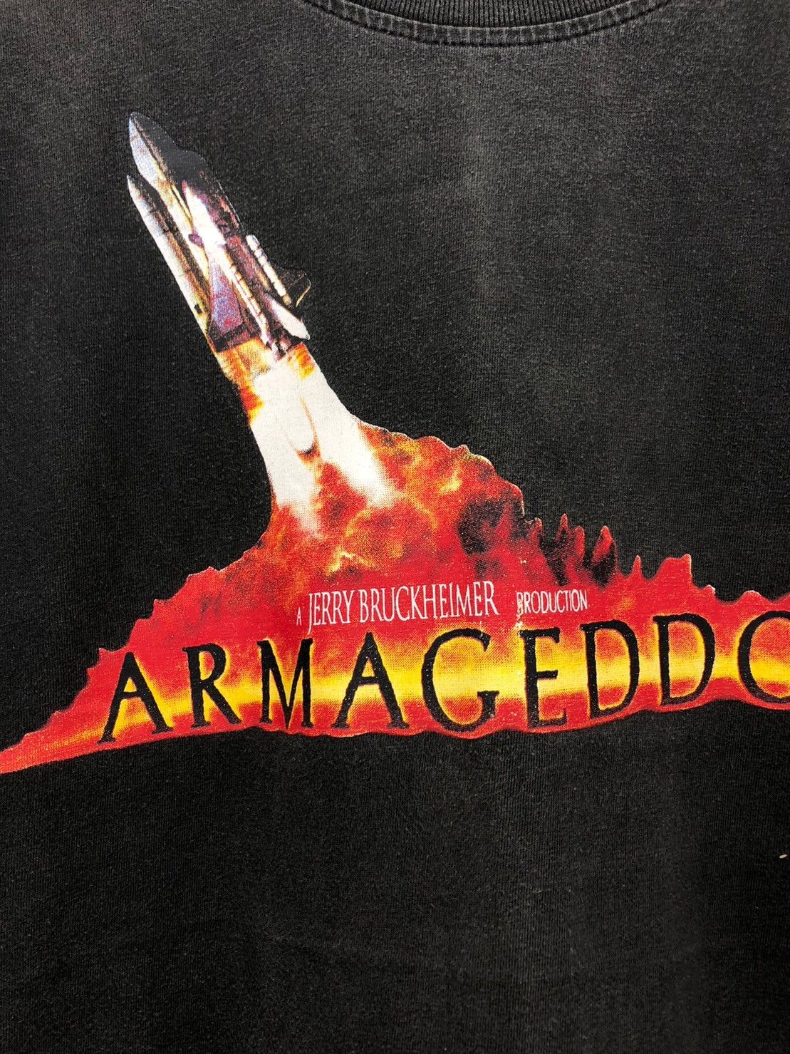 Vintage Vintage Armageddon shirt A Jerry Bruckheimer Production BN Size US L / EU 52-54 / 3 - 3 Thumbnail