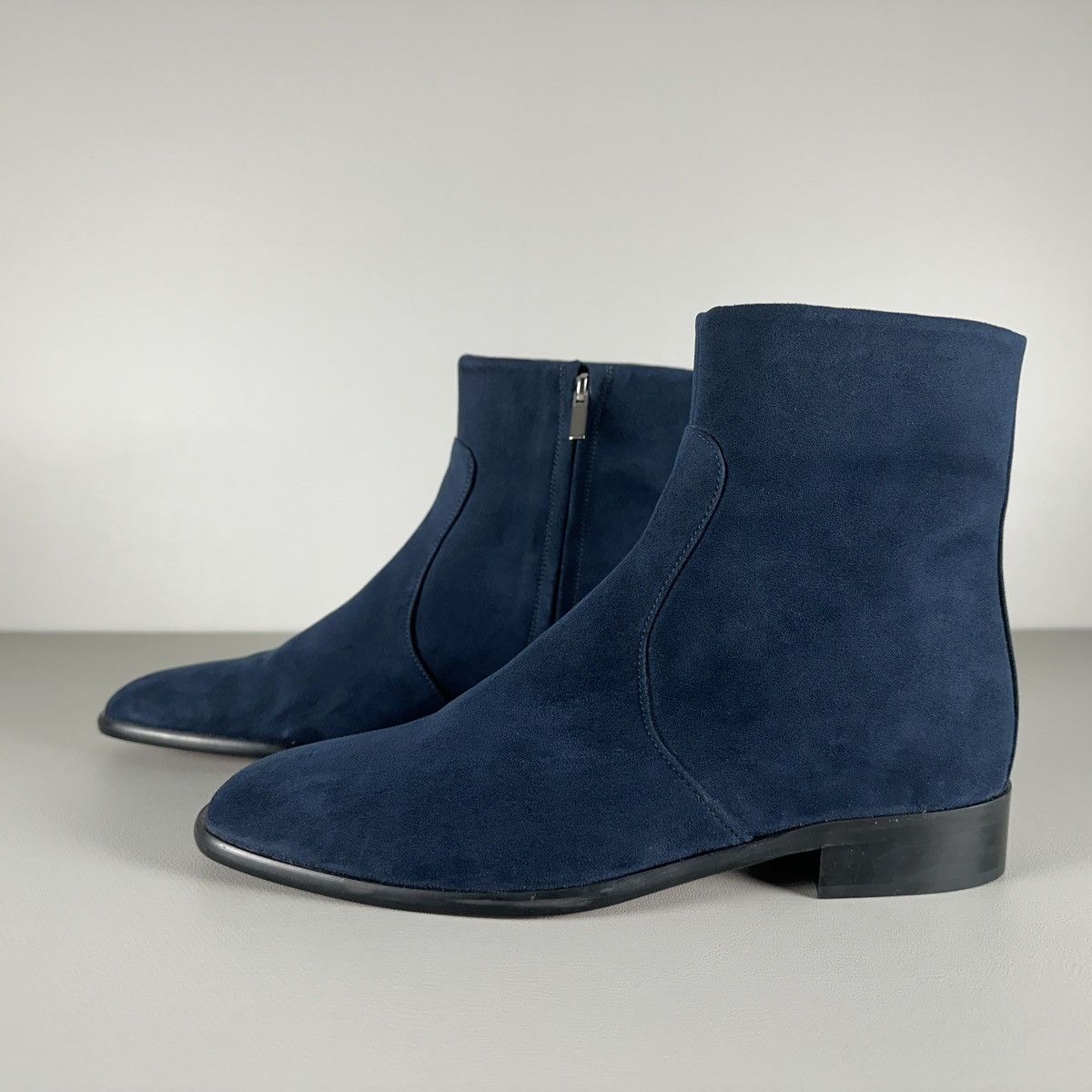 Area AERA Charli Vegan Flat Ankle Suede-Effect Boots Size US 8.5 / IT 38.5 - 1 Thumbnail