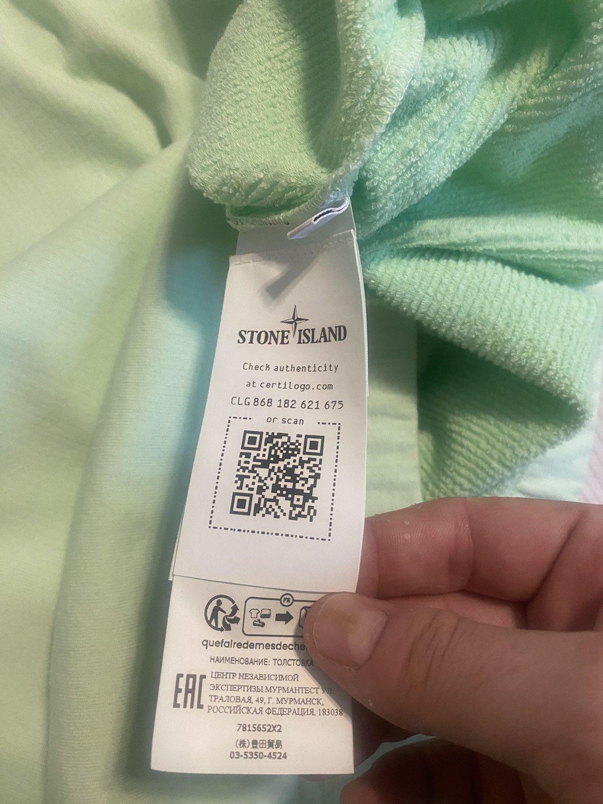 Stone Island 652X2 Stone Island Marina Crewneck Size US S / EU 44-46 / 1 - 5 Thumbnail