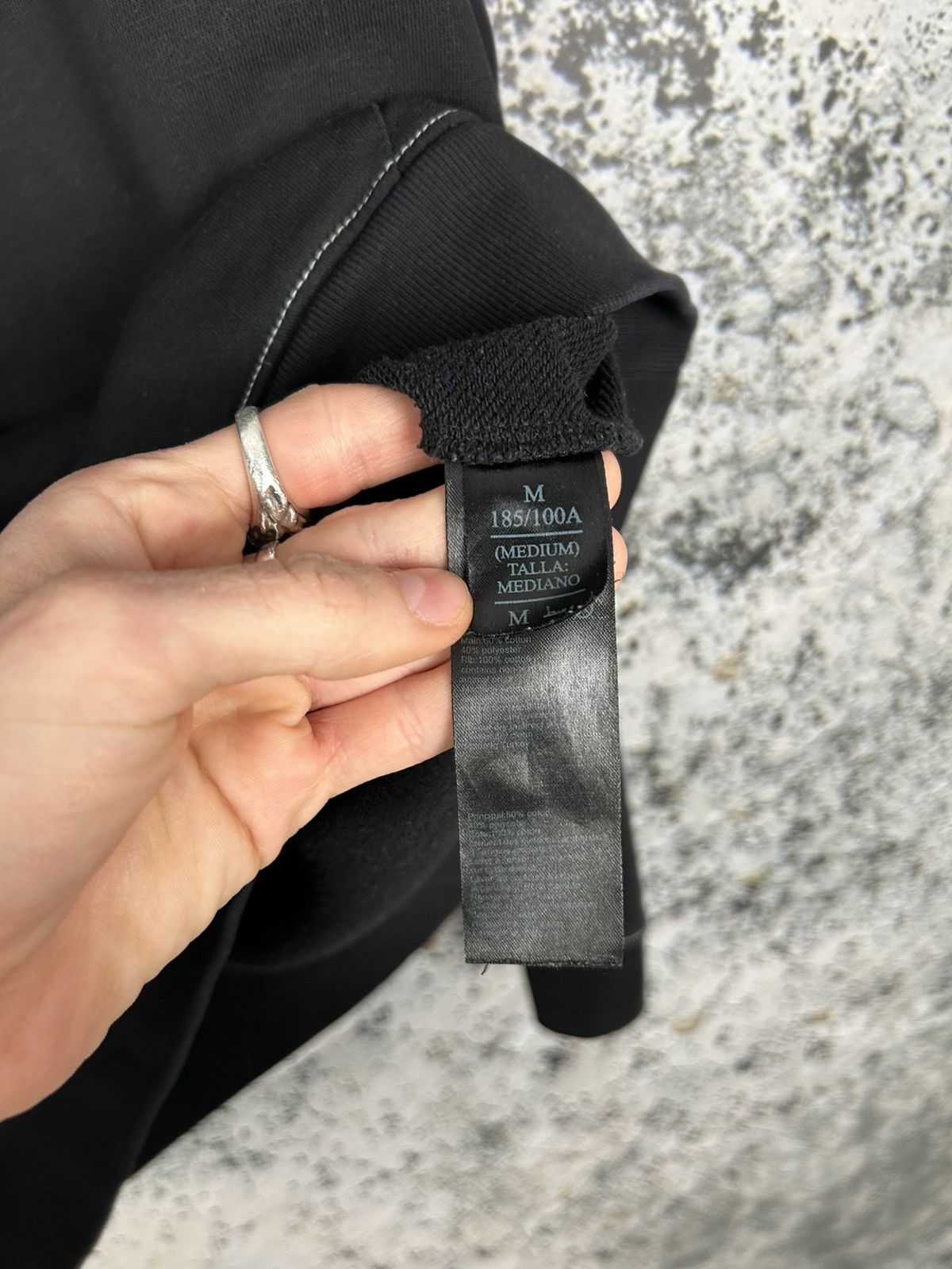 Allsaints Allsaints Black Hoodie Streetwear Designer Avant Garde Size US M / EU 48-50 / 2 - 7 Thumbnail