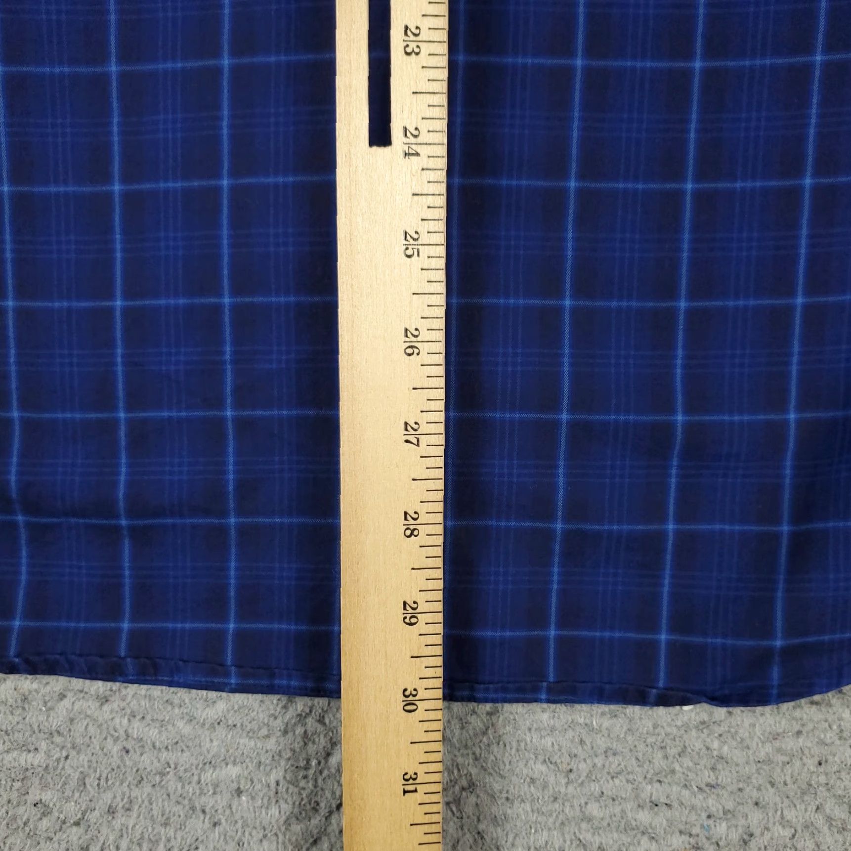 Peter Millar Peter Millar Shirt Mens Large Blue Plaid Button-Up Long Sleeve Casual Dress? Size US L / EU 52-54 / 3 - 5 Thumbnail