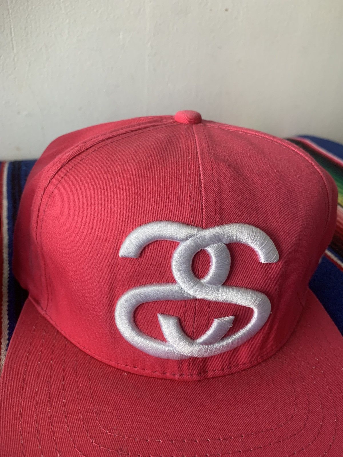 Stussy X Starter Full Emboirreded Snapback Hat