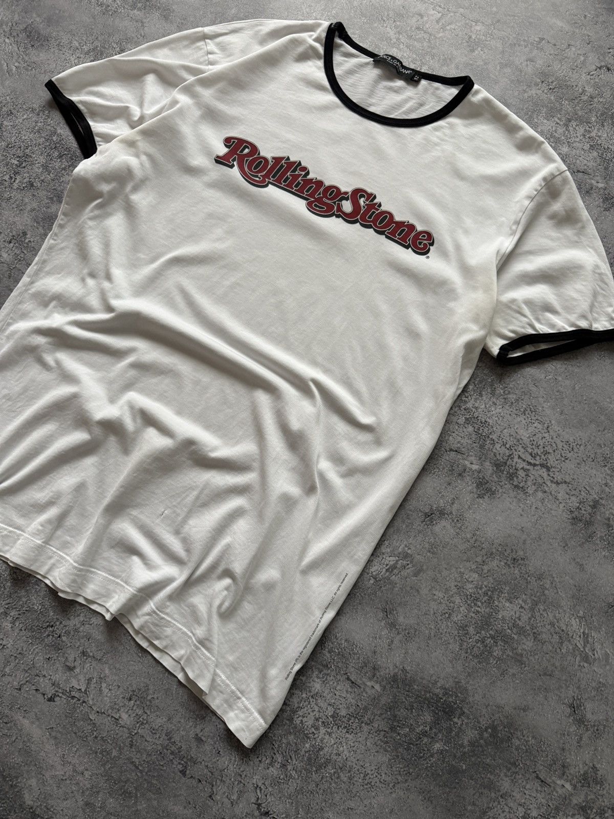 Dolce & Gabbana Dolce & Gabbana The Rolling Stones Vintage T-Shirt Size US L / EU 52-54 / 3 - 2 Thumbnail