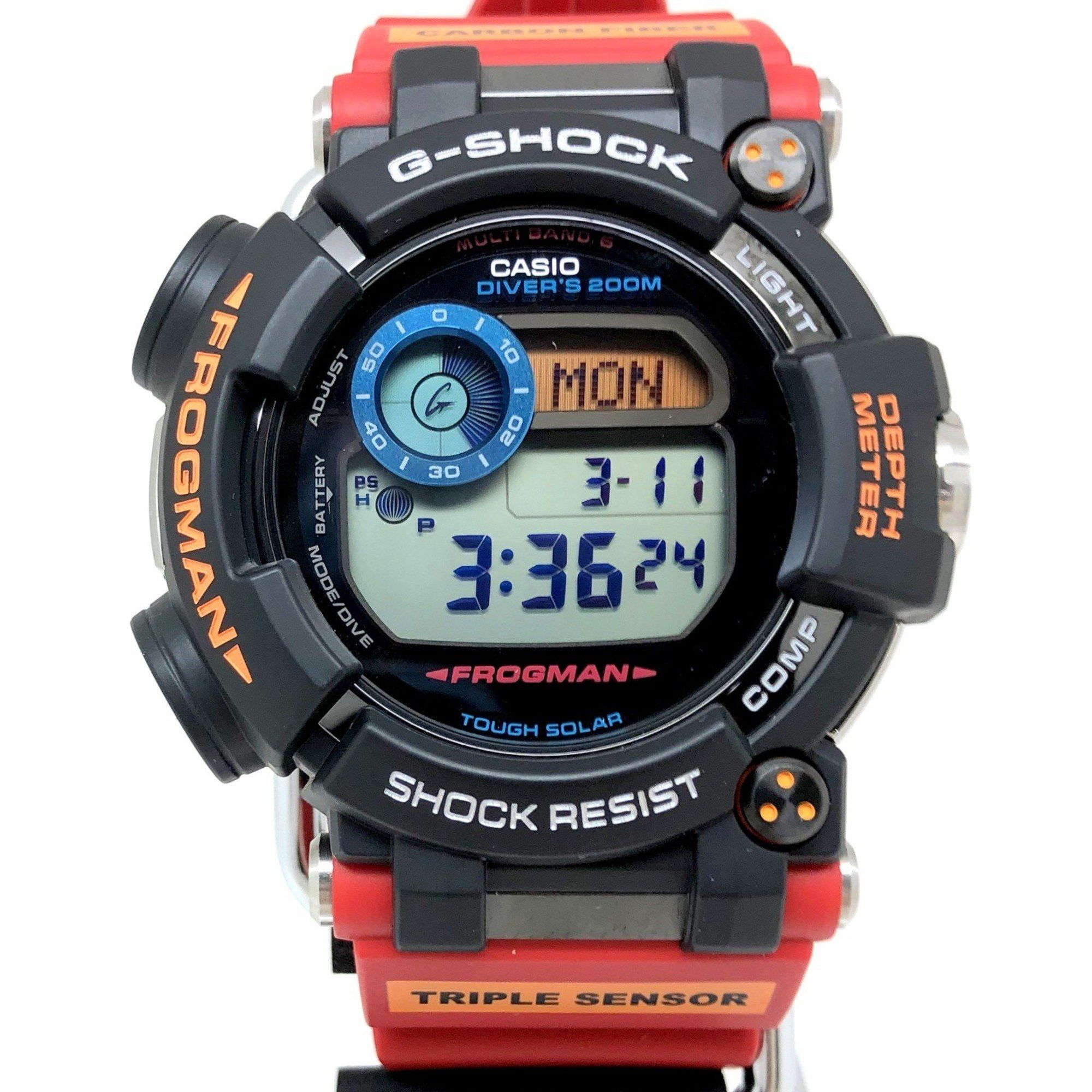image of Casio G-Shock Watch Gwf-D1000Arr-1Jr Frogman Southern Survey Rov Collaboration Double Name Radio So