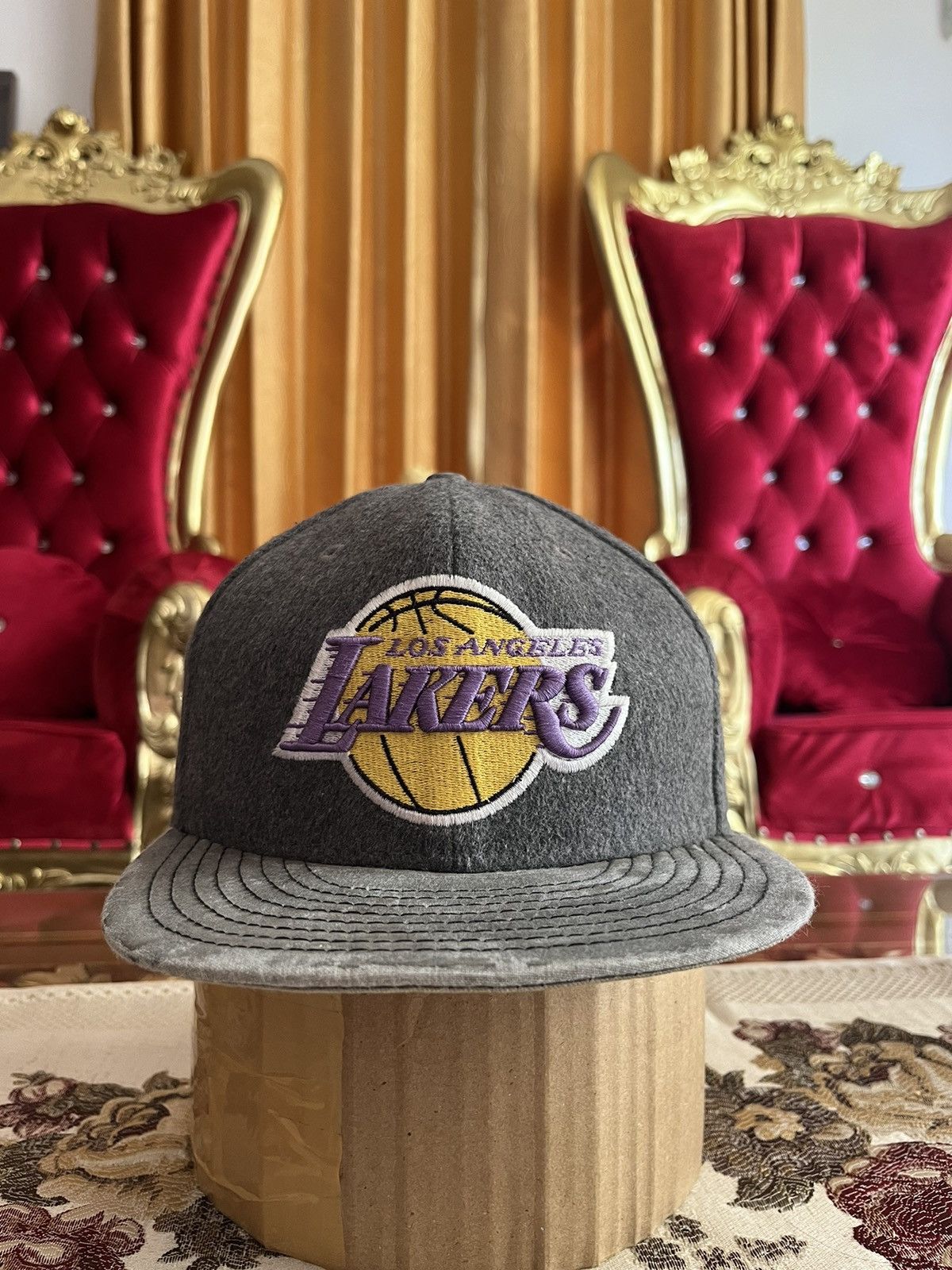 NBA × New Era × Vintage 1999 HWC LA Lakers x New Era Size ONE SIZE - 1 Thumbnail