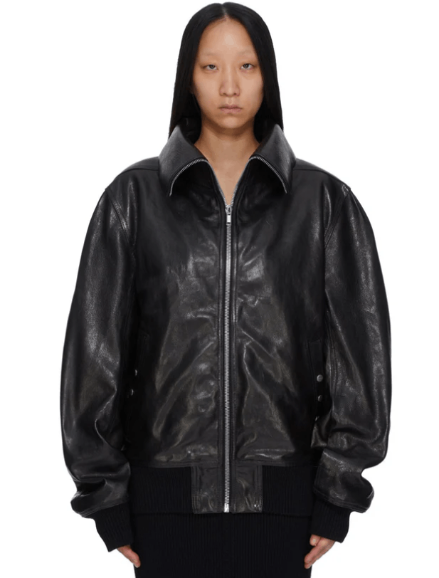 Rick Owens BNWT AW25 RICK OWENS "CONCORDIANS" DRACUCOLLAR JACKET 44 Size US M / EU 48-50 / 2 - 12 Thumbnail
