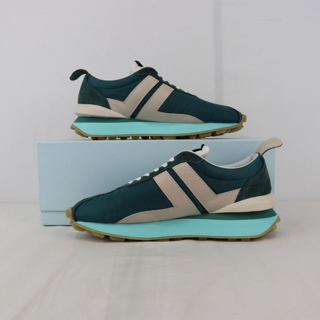 Lanvin o1rshd1 Bumpr Sneaker in Teal White Size US 8 / EU 41 - 1 Thumbnail