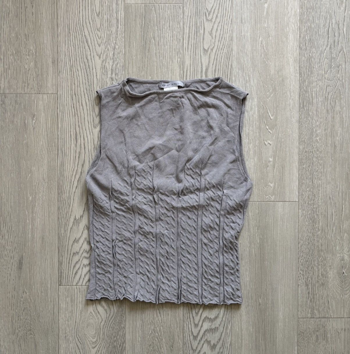 Designer × Sarah Pacini × Vintage Avant Garde Tank Top Sarah Pacini Y2K Size ONE SIZE - 1 Thumbnail