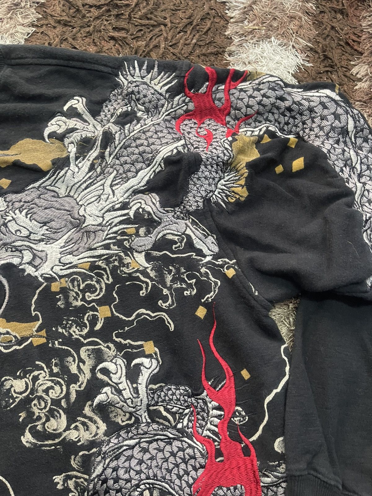Karakuri Tamashii VINTAGE KARAKURI TAMASHI DRAGON EMBROIDERY VERY RARE Size US XXL / EU 58 / 5 - 4 Thumbnail