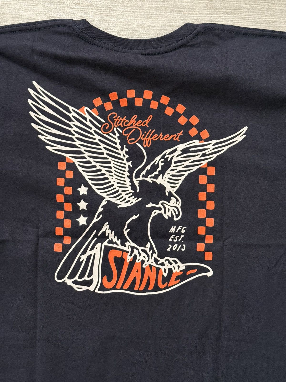 Stance Socks Stance Free Bird Navy Graphics Tee T-Shirt Size L Large New Size US L / EU 52-54 / 3 - 6 Thumbnail