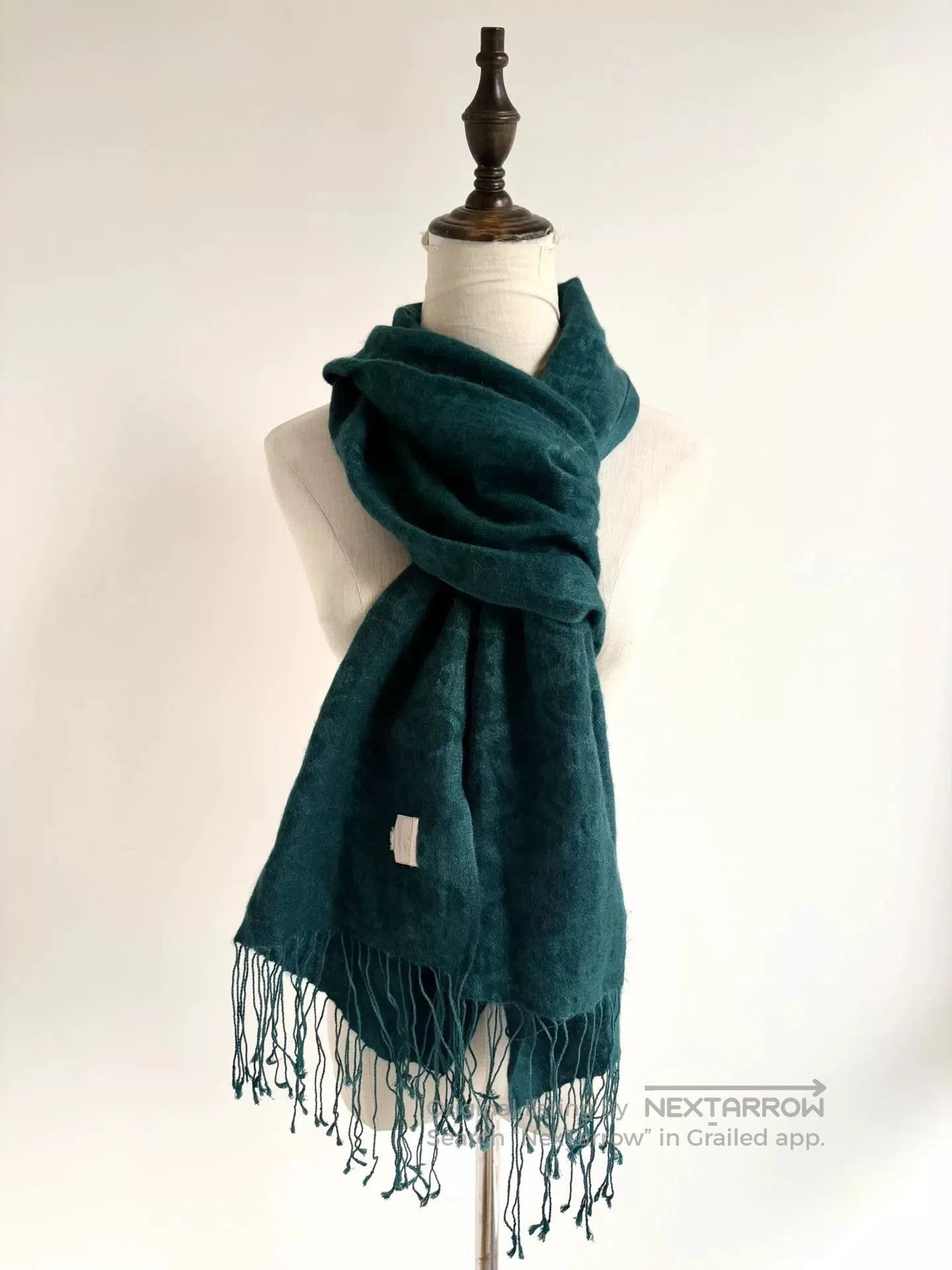 Vivienne Westwood vivienne westwood green patterned scarf. Size ONE SIZE - 3 Thumbnail