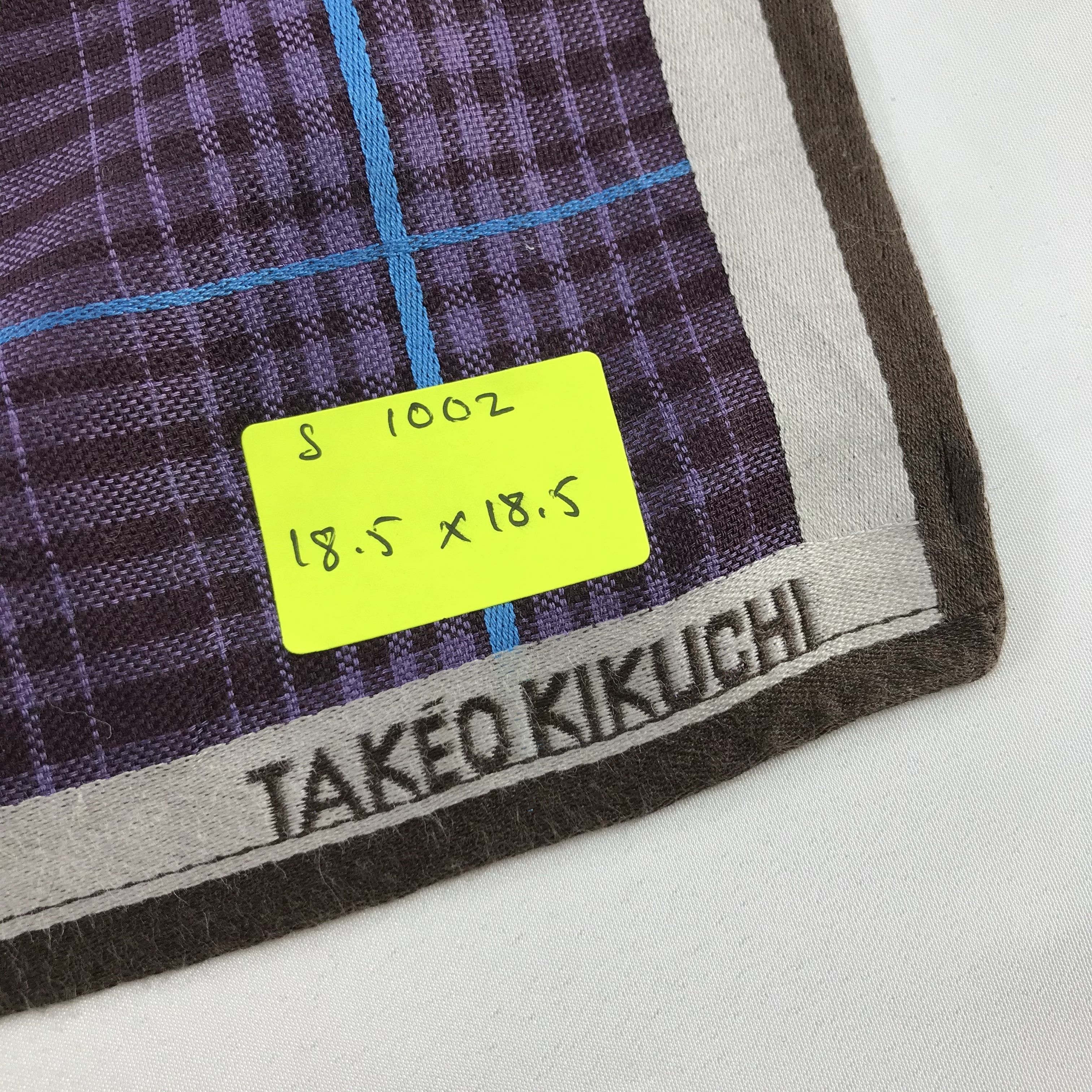 Takeo Kikuchi × Vintage Takeo Kikuchi Bandana / Handkerchief / Neckerchief - S1002 Size ONE SIZE - 5 Thumbnail