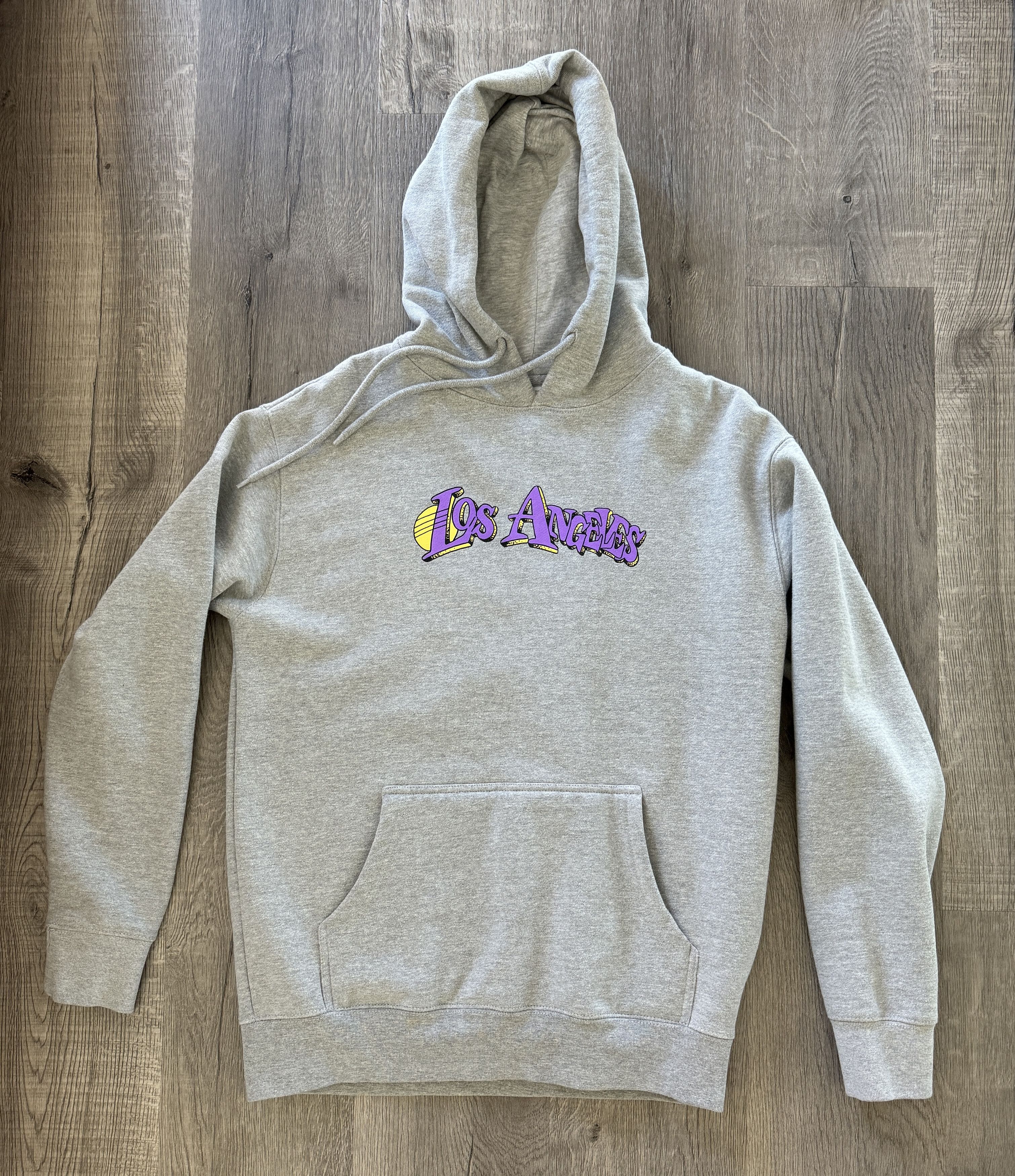 NBA Vintage Style LA Lakers Legends Cartoon Hoodie Size US M / EU 48-50 / 2 - 3 Thumbnail