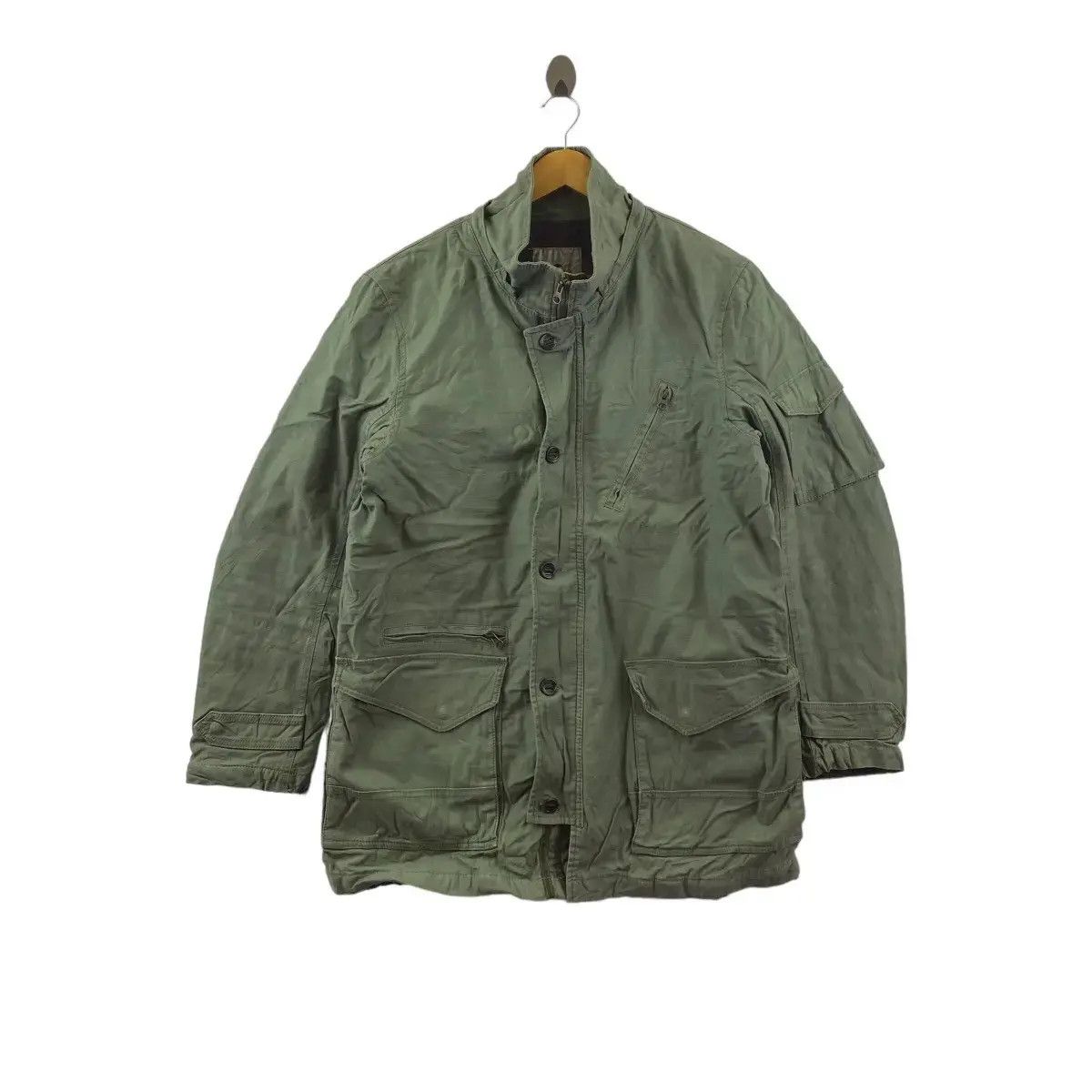 Takeo Kikuchi Vintage TAKEO KIKUCHI JAPAN Quilted Trench Coat Parka Jacket Size US M / EU 48-50 / 2 - 1 Thumbnail