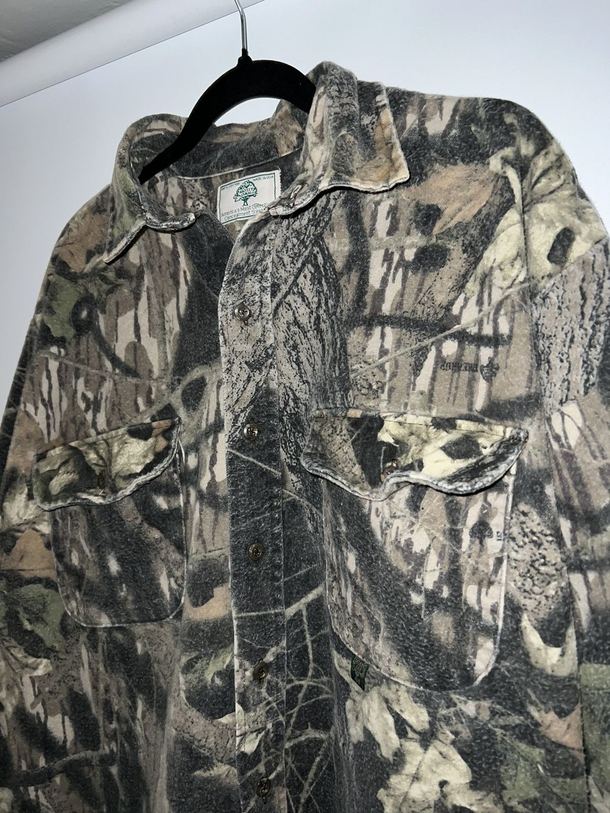 Mossy Oaks × Vintage Vintage Mossy Oak Camo Button Up Shirt Size US XL / EU 56 / 4 - 3 Thumbnail