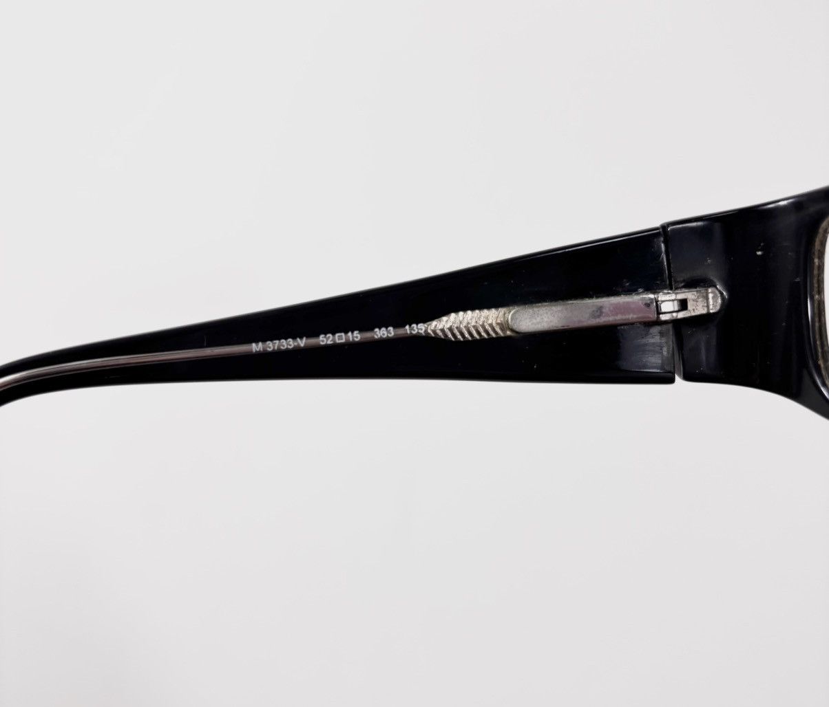 Moschino Moschino Eyeglasses Frame Rectangle Black M3733-V Size ONE SIZE - 5 Thumbnail