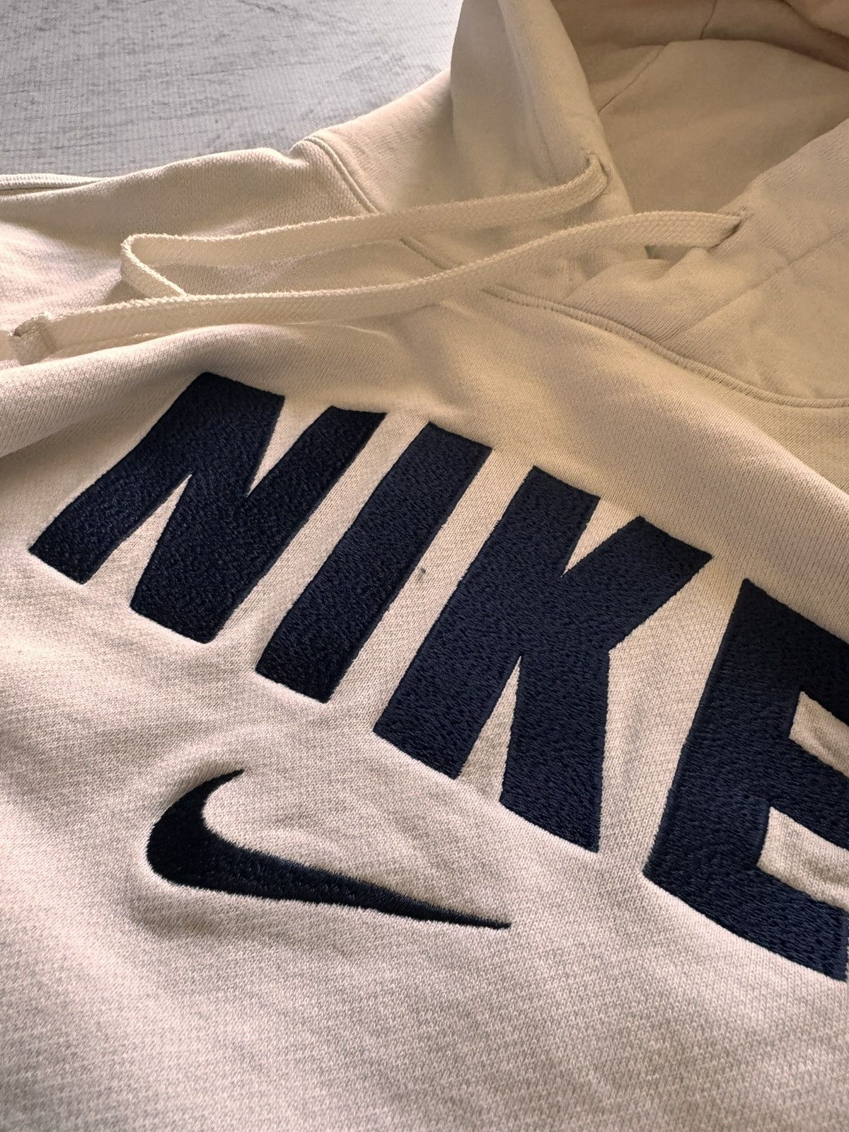 Nike × Vintage NIKE VINTAGE CENTER LOGO OVERSIZE BOXY HOODIE Size US L / EU 52-54 / 3 - 5 Thumbnail