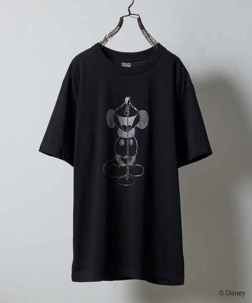 Number (N)ine Number nine MICKEY MOUSE OS GLITTER PRINTED T-SHIRT Size US S / EU 44-46 / 1 - 1 Thumbnail