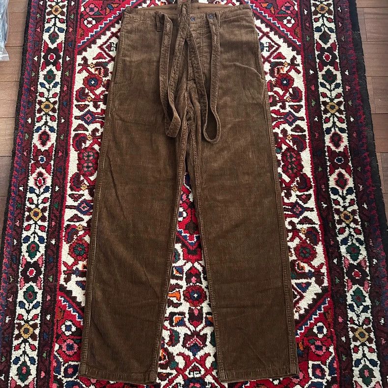 Visvim Visvim 18AW ICT Camus Braces Pants Size US 31 - 1 Thumbnail