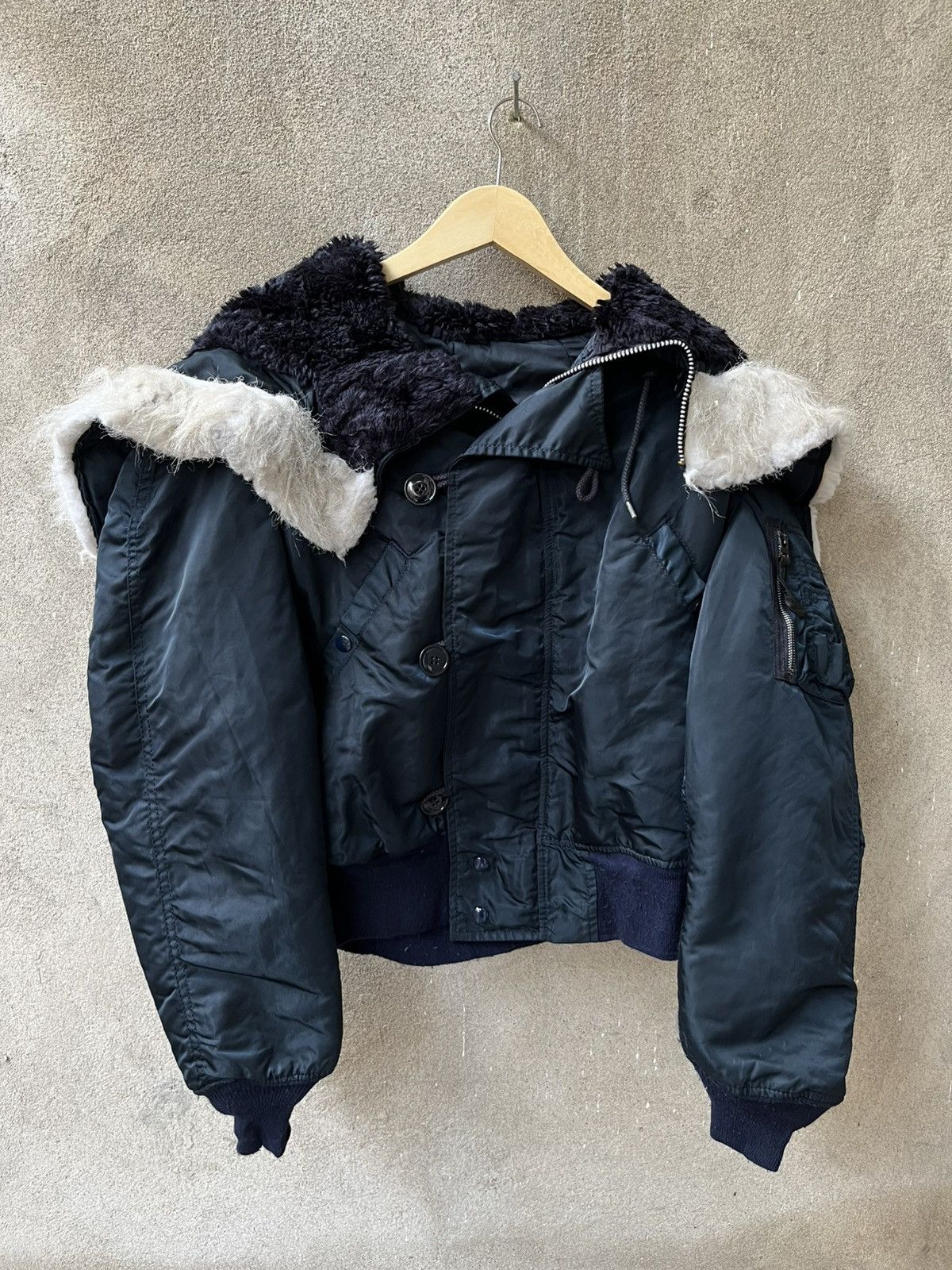 Alpha Industries Vintage 1960/1970s alpha industries flying jacket N-2B Size US M / EU 48-50 / 2 - 1 Thumbnail